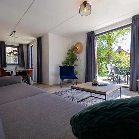 With Sunny Garden Near *