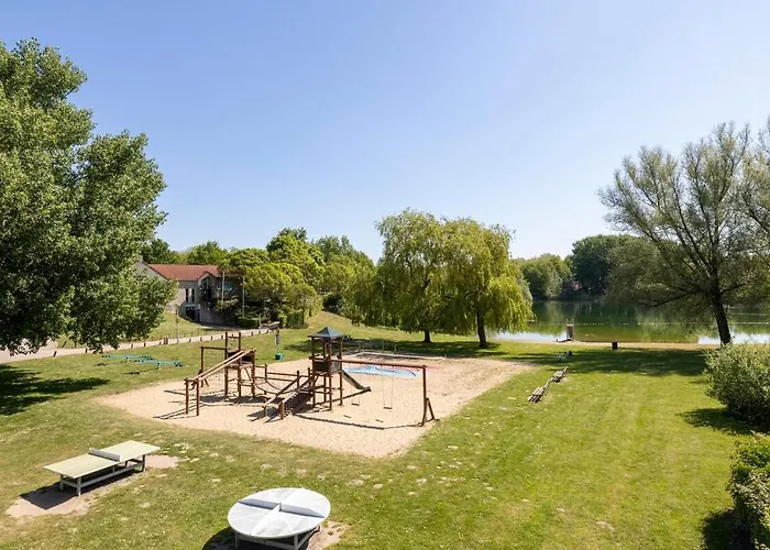 With Sunny Garden Near *